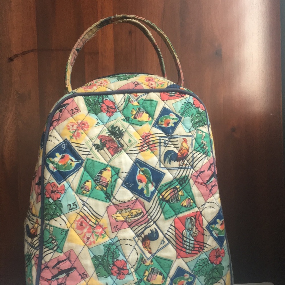 Vera Bradley post card lunch box